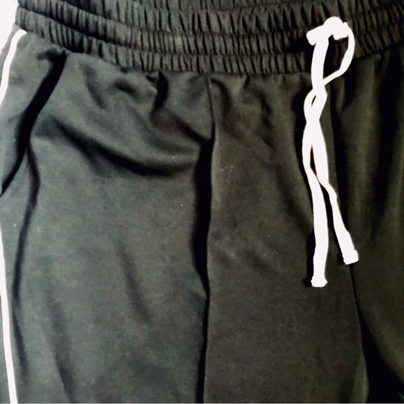 Black Sweatpants with White Pinstripe. - Picture 6 of 6
